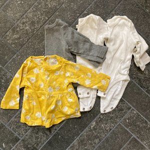 4 Long Sleeve 3-6 month baby girl